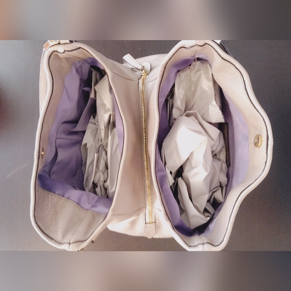 COACH Madison Phoebe Pebbled Leather Shoulder Bag - Picture 11 of 13